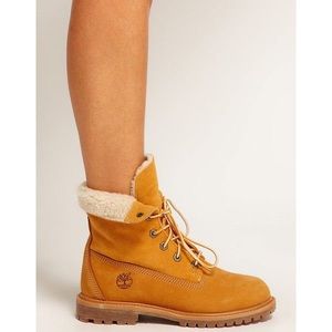 Women timberland teddy fold over boot